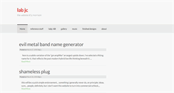 Desktop Screenshot of labjc.com